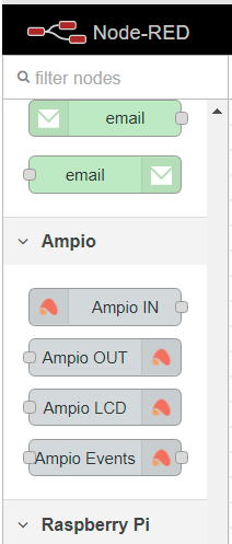 Tahiti Sandet At afsløre Integration of the Ampio system with Node-RED - Ampio - Knowledge Base